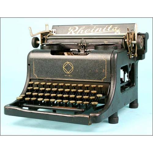 Rheinita typewriter, circa 1929.