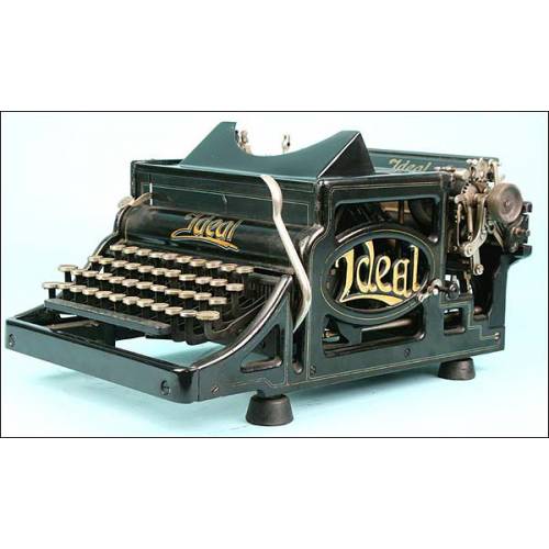 Máquina de escribir Ideal Mod. A Circa 1900