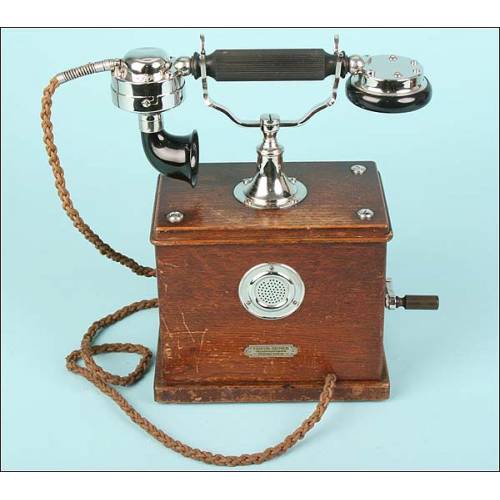Teléfono Friedr Reiner RTV Mod.08, Circa.1910.