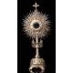 Impressive Antique Monstrance in Excellent Condition. France, XIX Century