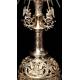 Impressive Antique Monstrance in Excellent Condition. France, XIX Century