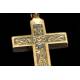 Curious Hanging Reliquary Crucifix in Good Condition. Late 19th Century.