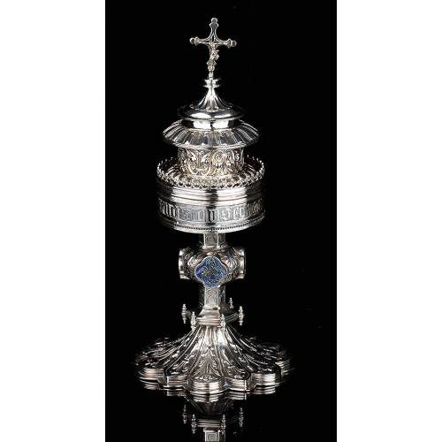 Gothic Silver Ciborium, S XVI