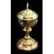 Antique Solid Silver Ciborium by Favier. Well Preserved. France, XIX Century