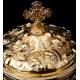 Spectacular Solid Silver Ciborium made by Favier. France, XIX Century