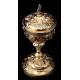 Spectacular Solid Silver Ciborium made by Favier. France, XIX Century