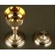 Precious Small Spanish Silver Ciborium. First third of XX Century. Contrasted