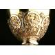 Valencian Silver Chalice, XIX Century.