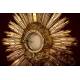 Solid Silver Monstrance, XIX Century. All parts of the Monstrance are in perfect condition. In Perfect Condition