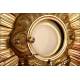 Solid Silver Monstrance, XIX Century. All parts of the Monstrance are in perfect condition. In Perfect Condition