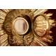 Solid Silver Monstrance, XIX Century. All parts of the Monstrance are in perfect condition. In Perfect Condition