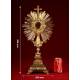 Solid Silver Monstrance, XIX Century. All parts of the Monstrance are in perfect condition. In Perfect Condition