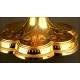 Chalice and Paten in Gilt Silver. XIX