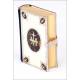 Antique Ivory, Silver and Tortoiseshell Missal in Good Condition. France, 1858