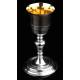 Fantastic Antique Solid Silver Chalice and Paten Set. France, XIX Century