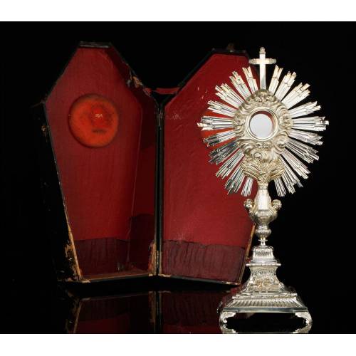Solid Silver Monstrance, 1830's