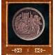 Beautiful Pocket Stations of the Cross in Natura Leather and Silver Plated Metal.