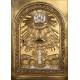 Impressive Spanish Bronze Tabernacle, P. XX Century. In Excellent Condition