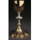 French Silver Chalice, XIX Century