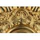 Large Gilded Brass Monstrance in Very Good Condition. First Quarter of XX Century