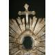 French Silver Monstrance, XIX Century.