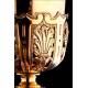 Beautiful Solid Silver Vermeil Chalice with Paten, France Circa 1870.