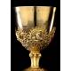 Fantastic Solid Silver Chalice and Paten Set. S. XIX. Dated 1894