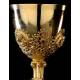 Fantastic Solid Silver Chalice and Paten Set. S. XIX. Dated 1894