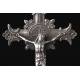 Silver Chest Cross, 19th Century.
