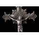 Silver Chest Cross, 19th Century.