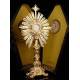 French Silver Monstrance, XIX Century