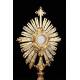 French Silver Monstrance, XIX Century