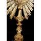 French Silver Monstrance, XIX Century