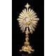 French Silver Monstrance, XIX Century