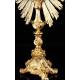 French Silver Monstrance, XIX Century