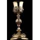 Silver Chalice and Paten, 19th Century