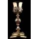 Silver Chalice and Paten, 19th Century