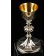 Silver Chalice and Paten, XIX Century