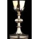 Silver Chalice and Paten, XIX Century