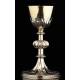 Silver Chalice and Paten, XIX Century