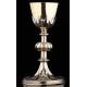 Silver Chalice and Paten, XIX Century