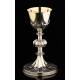 Silver Chalice and Paten, XIX Century