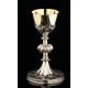 Silver Chalice and Paten, XIX Century