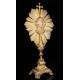 Large Silver Monstrance, XIX Century.