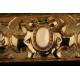 Gran Custodia Francesa de Plata Maciza Dorada de 83 Cm de Altura. S. XIX. En Estuche Original
