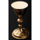 Silver Chalice and Paten, XIX Century.