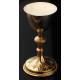 Silver Chalice and Paten, XIX Century.