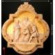 Great step of the Stations of the Cross of the XIX century. 3rd step. Dated 1886.