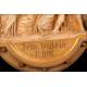 Great step of the Stations of the Cross of the XIX century. 3rd step. Dated 1886.