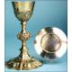 Neo-Gothic silver chalice made by the goldsmith Favier. France. 1870